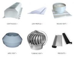 Metallic Products' metal building ventilation system options