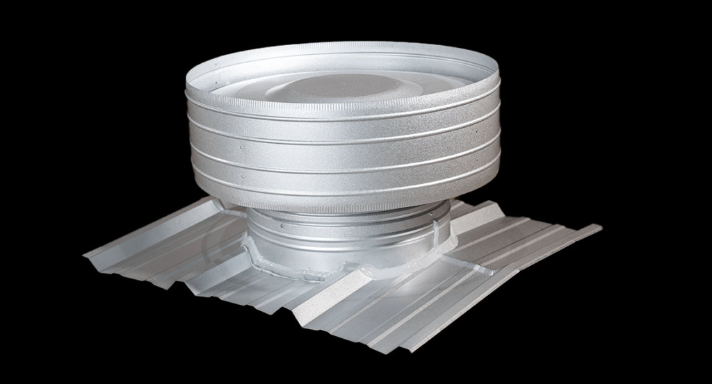 round gravity ventilator