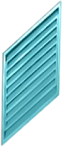 Blue Lone Star louver vent