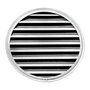 Round louver