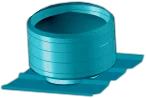 Blue round vent