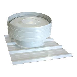 White round gravity ventilator